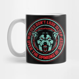 Wolves Don't Lose Sleep Mug